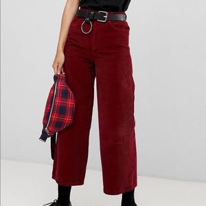 Chorus Cropped Corduroy Pants